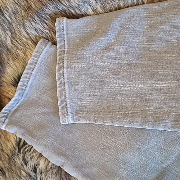 Athleta Sculptek Gray Skinny Mid Rise 5 Pocket Denim Jeans Size 0 - Picture 5 of 7